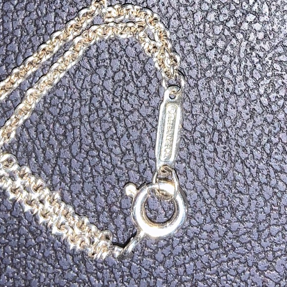 Tiffany & Co Sterling Infinity Pendant Necklace - Picture 3 of 7